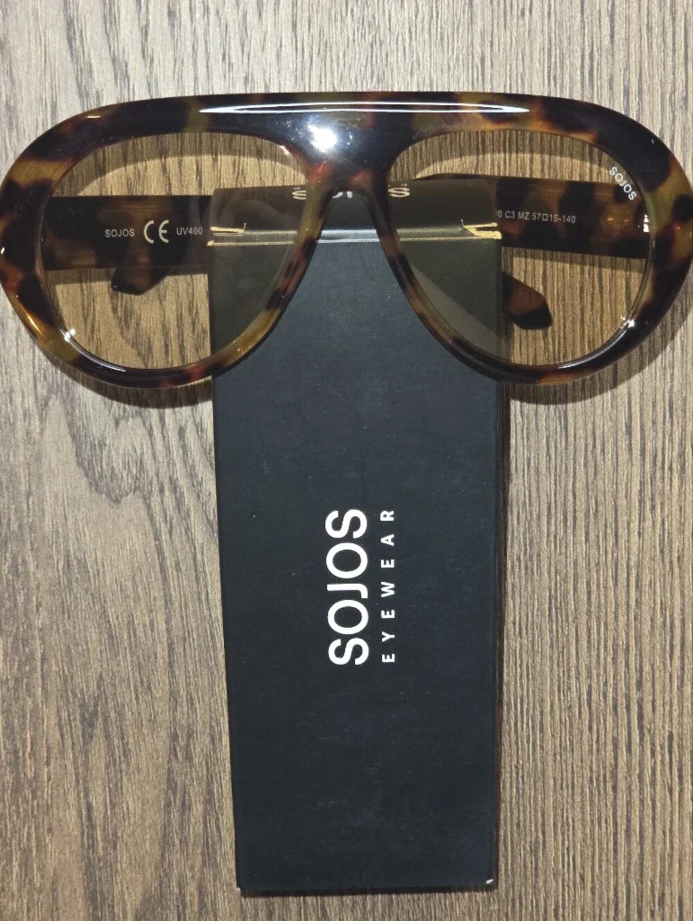 NWT SOJOS Trendy Oversized Polarized Sunglasses